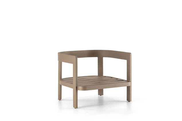 Bastia Loungesessel Aluminium 5