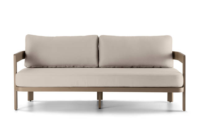 Bastia 2.5er Loungebank Aluminium 3