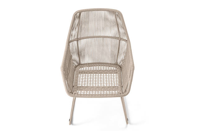 Brighton Chaise de jardin dossier haut acier inoxydable 5