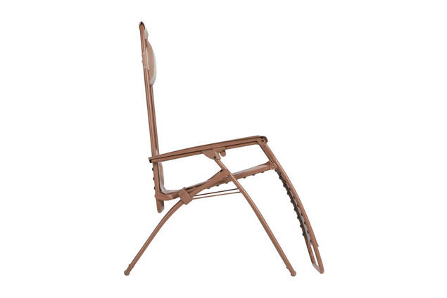 R Clip Fauteuil de relaxation pliant acier 2