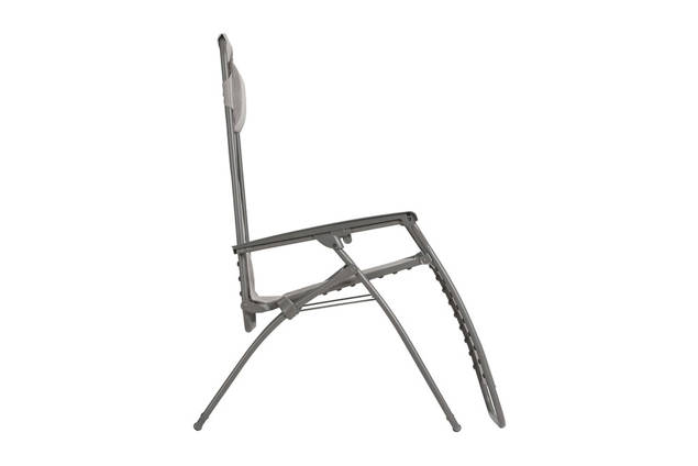 R Clip Fauteuil de relaxation pliant acier 2