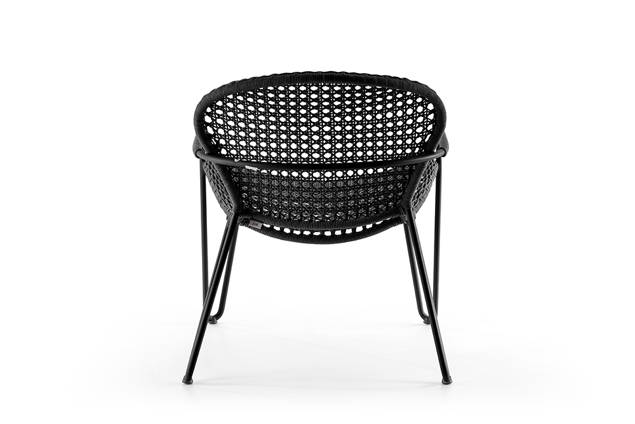 Kingston Fauteuil lounge empilable aluminium 3