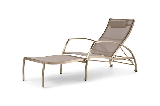 Victoria Chaise longue aluminium