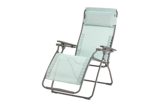 Futura XL Fauteuil de relaxation Clippé XL pliant acier