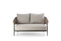 Enna 2er Loungebank Aluminium 4
