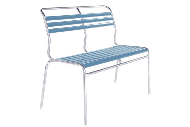 Säntis Gartenbank Stahl