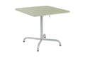 Davos Loungetisch klappbar Stahl 70x70 cm