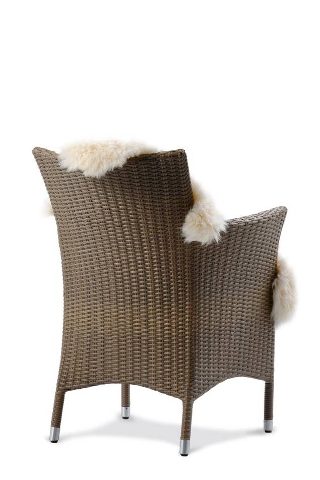 Peau d'agneau sans élastique caramel