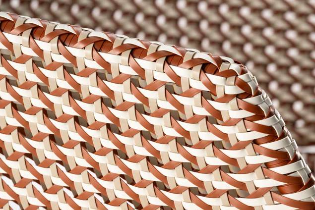 Santiago Chaise de jardin empilable acier inoxydable 6