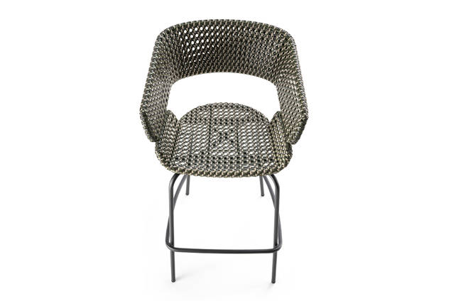 Santiago Barstuhl stapelbar Edelstahl 5