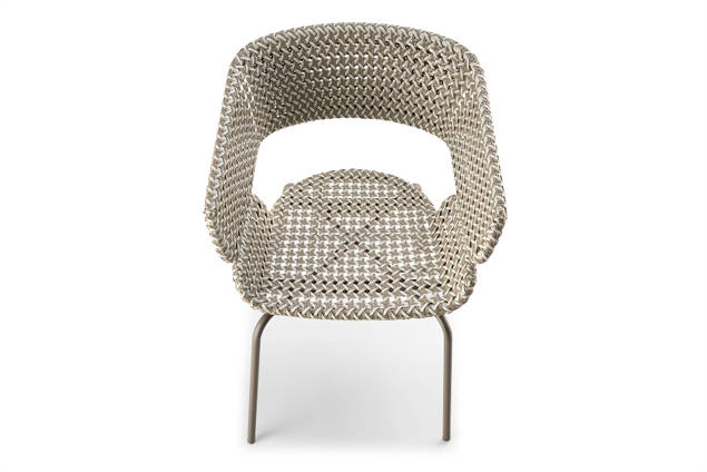 Santiago Gartenstuhl stapelbar Edelstahl 5