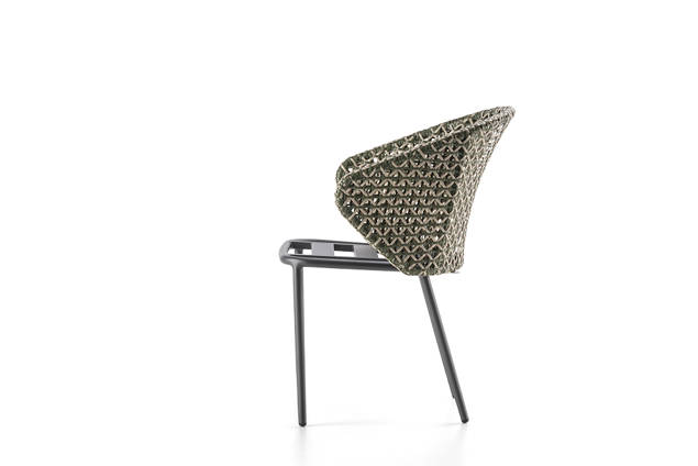 Ravenna Gartenstuhl stapelbar Aluminium 2