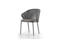 Ravenna Chaise de jardin empilable aluminium 1