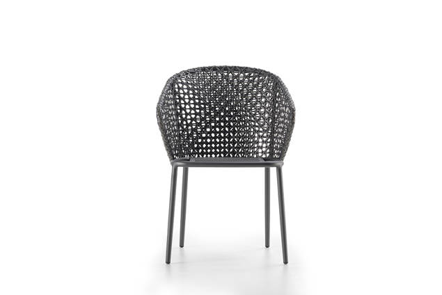 Ravenna Gartenstuhl stapelbar Aluminium 4