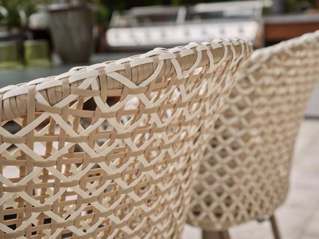 Ravenna Gartenstuhl stapelbar Aluminium 8