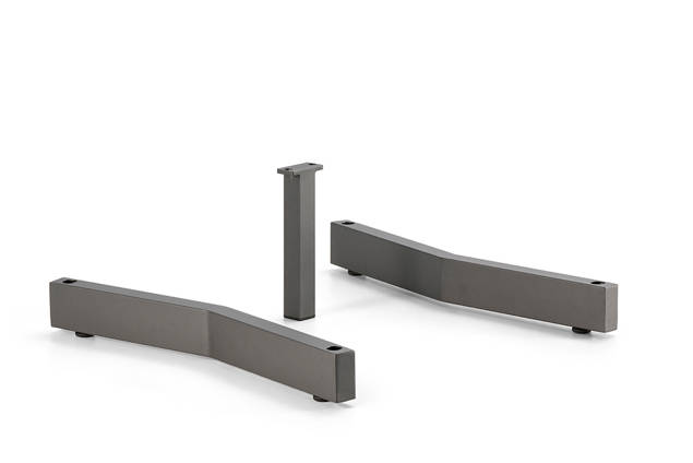 Manhattan Rehausseur pour pied central aluminium