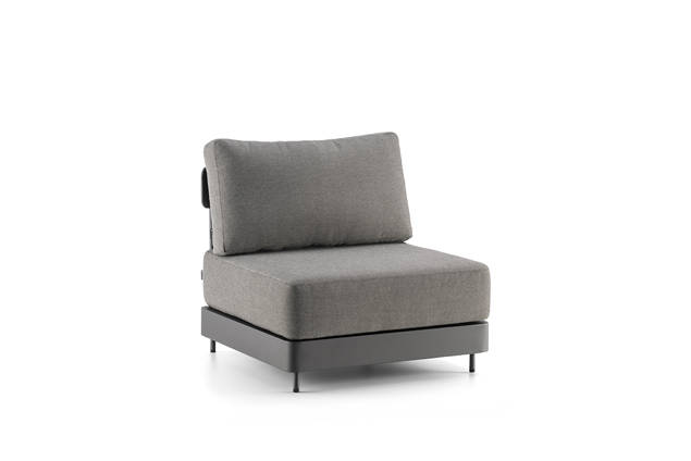 Gent Fauteuil lounge aluminium