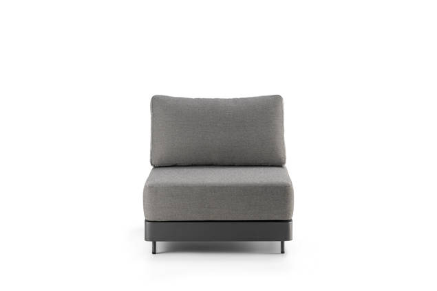 Gent Fauteuil lounge aluminium 1