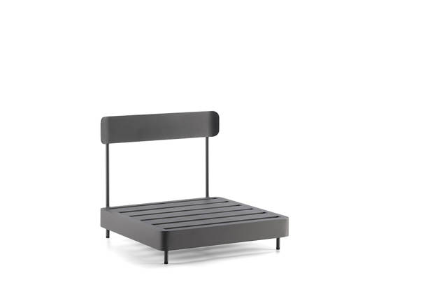 Gent Fauteuil lounge aluminium 4