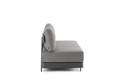 Gent Banc lounge 2 places aluminium 1