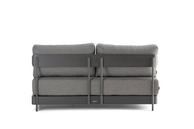 Gent Banc lounge 2 places aluminium 2