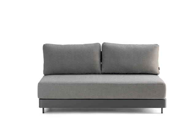 Gent Banc lounge 2 places aluminium 3