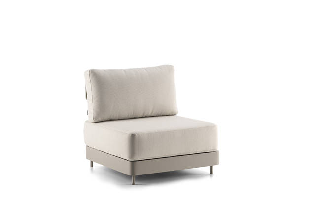 Gent Fauteuil lounge aluminium