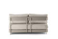 Gent Banc lounge 2 places aluminium 2