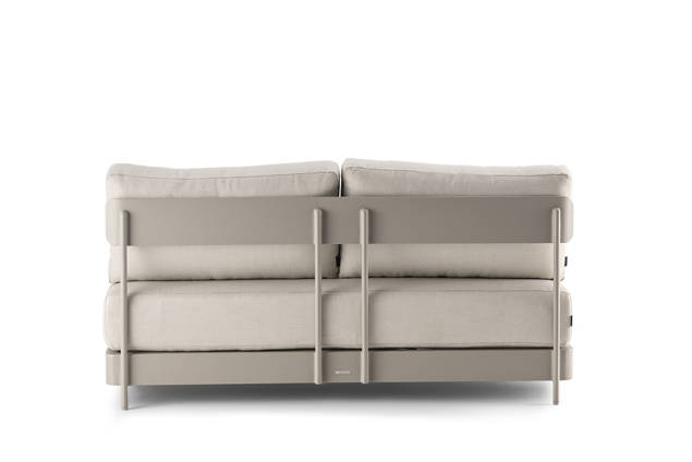 Gent Banc lounge 2 places aluminium 2