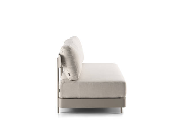 Gent Banc lounge 2 places aluminium 3