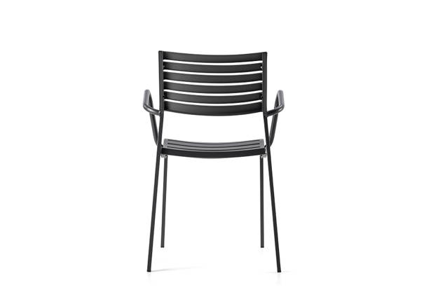 Emilia Gartenstuhl stapelbar Stahl 2