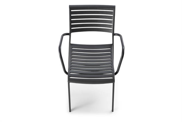 Emilia Gartenstuhl stapelbar Stahl 4