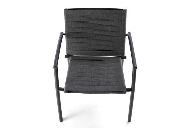 Roma Gartenstuhl stapelbar Stahl 4