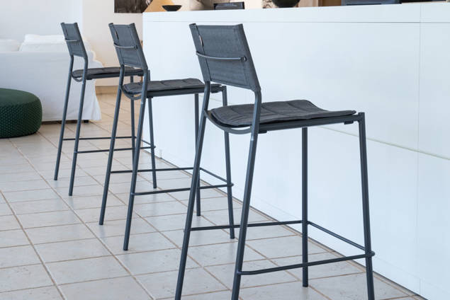Arezzo Barstuhl Stahl 4