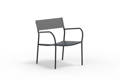 Arezzo Fauteuil lounge acier