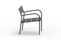 Arezzo Fauteuil lounge acier 1