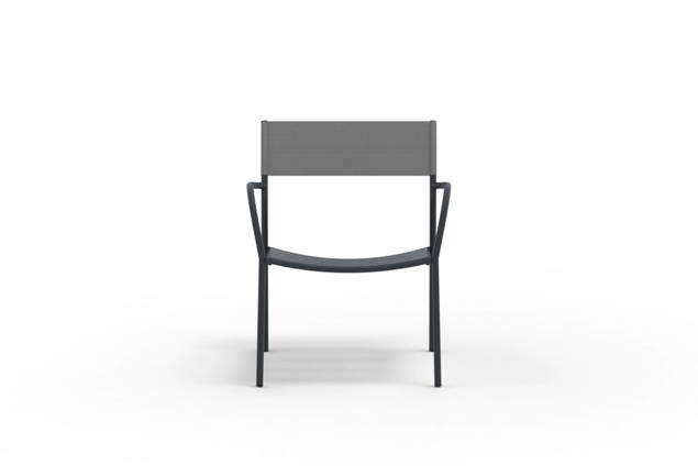 Arezzo Loungesessel Stahl 3