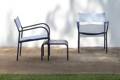 Arezzo Loungehocker stapelbar Stahl 1