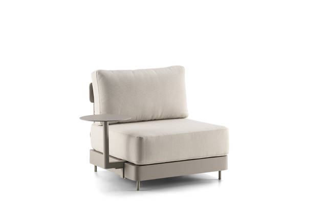 Gent Seitentisch Aluminium Ø 35 cm 1