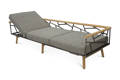 San Severino 3er Loungebank Edelstahl 1