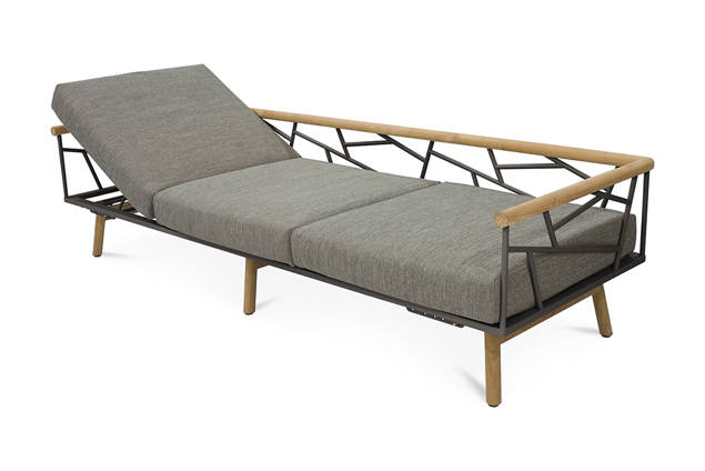 San Severino 3er Loungebank Edelstahl 1