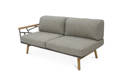 San Severino Gartenlounge Set Edelstahl 2
