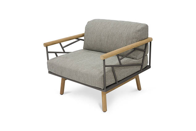 San Severino Gartenlounge Set Edelstahl 3