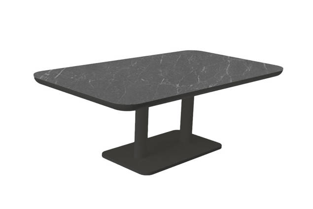 Hydra Loungetisch Aluminium 140x80 cm