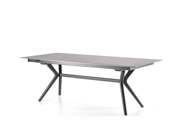 Graz Table de jardin aluminium 160/217x95 cm 4