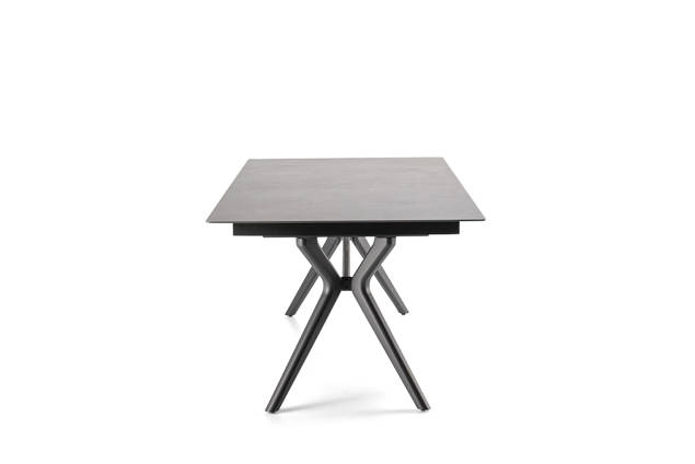Graz Table de jardin aluminium 160/217x95 cm 6