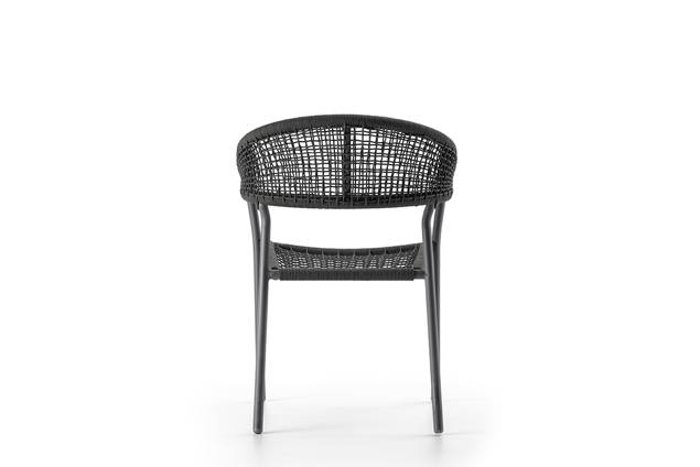 Elba Gartenstuhl stapelbar Aluminium 3