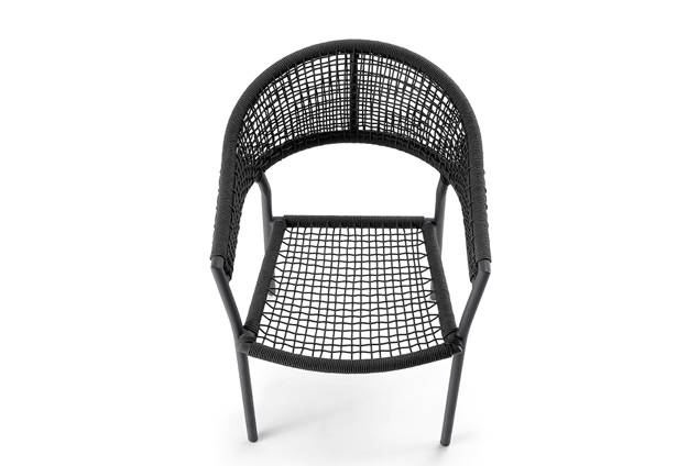 Elba Gartenstuhl stapelbar Aluminium 5