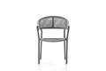 Elba Gartenstuhl stapelbar Aluminium 4