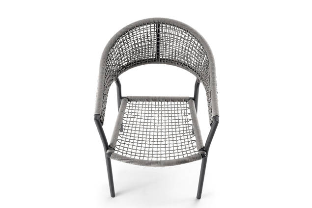 Elba Gartenstuhl stapelbar Aluminium 5